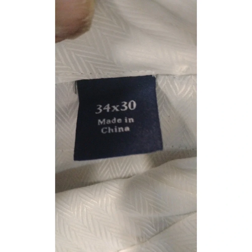 Croft‎ & Barrow Flat Front Performance Dress Pants Khaki Tan 34x30